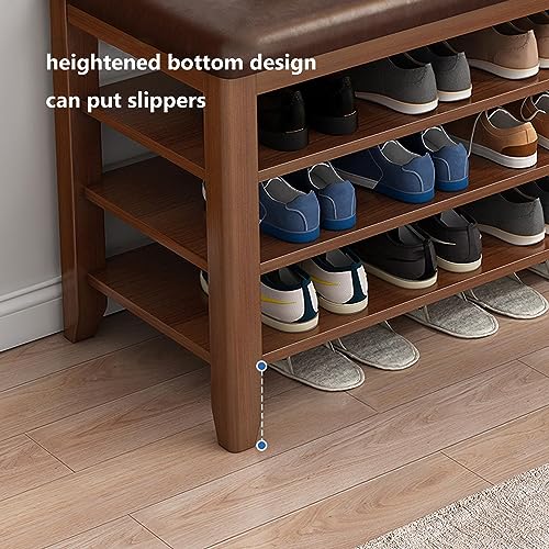 Banc d'entrée avec rangement à chaussures pour simplifier votre quotidien
