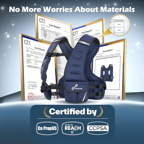 Image of Sportneer Adjustable Weighted Vest Woman: 6-10lb /10-18lb Weighted Vests