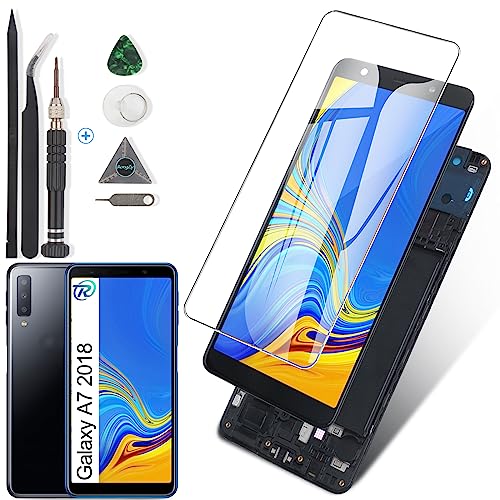 Écran de remplacement pour Samsung A7 2018 pour résoudre les problèmes de tactile bloqué
