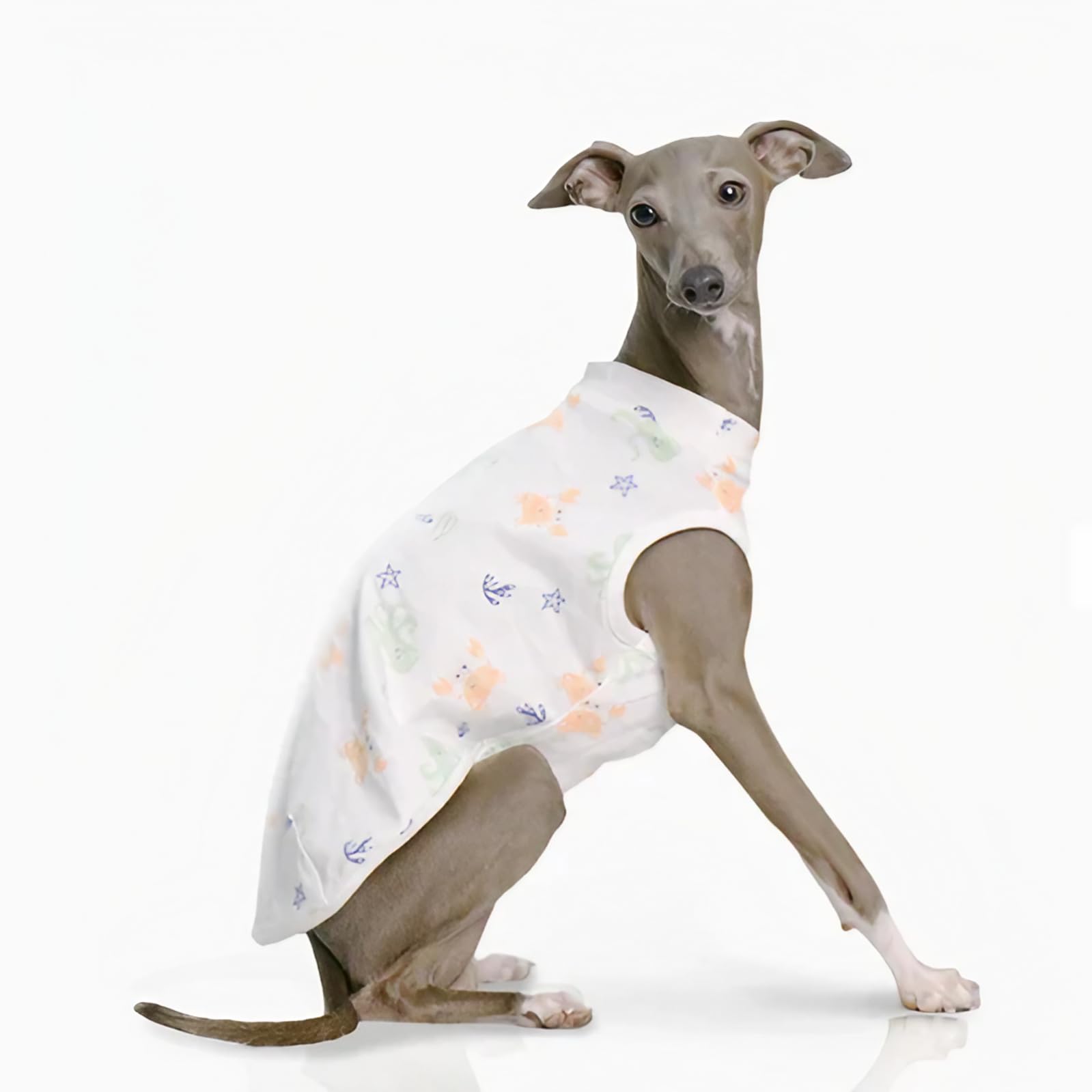 Amazon | manatom イタグレ服 春夏用 小型犬 中型犬 コットン ソフト