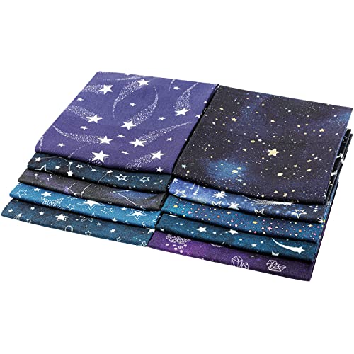 Craftido CID-FQ-SS01 25 Options- 100% Cotton Quilting Fabric Bundles 10Pcs Fat Quarters 18"X21"-Medium Weight 5.2 Oz- thumb #2