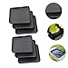 RORPOIR 3-Piece Outdoor Boot Tray Set Waterproof Plastic Shoes Storage Plate Indoor and Outdoor Use for Hallway and Mudroom Organization