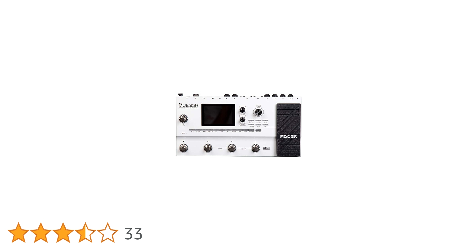 Amazon | Mooer GE250 マルチエフェクター | コンプレッサー
