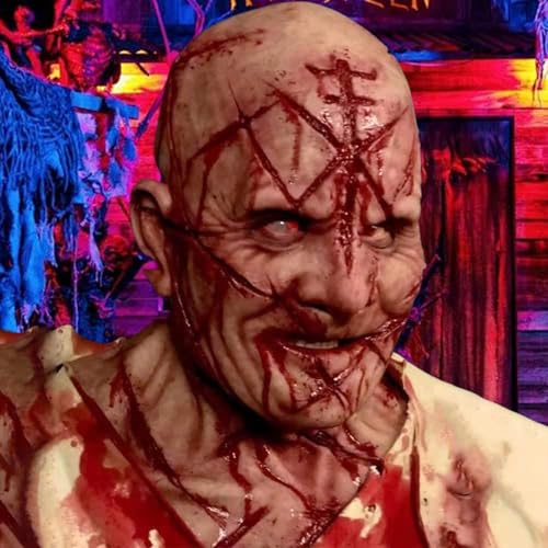 Masque Halloween réaliste ventilé pour éviter la buée et la chaleur - 5