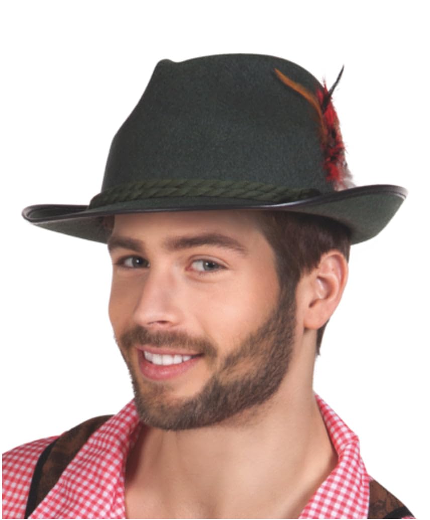 Boland 54236 - Walter Hat, Bavarian Costume Hat, Oktoberfest, Bavarian, Costume, Carnival, Theme Party