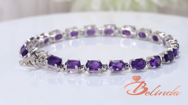 Amazon.com: Belinda Jewelz - Gemstone Tennis Bracelet, Gemstone