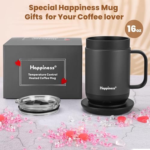 Happiness Smart Heated Coffee Mug