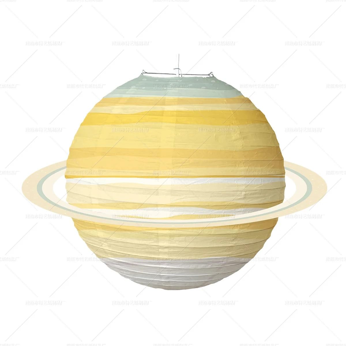 Starry Sky Paper Lantern Children's Birthday Party Decoration Supplies New Year Spring Festival Festival Celebration Decor(White)