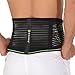 SODIAL Magnetic Therapy Strap Back Support Belt Brace Heating Pain Ache Relief