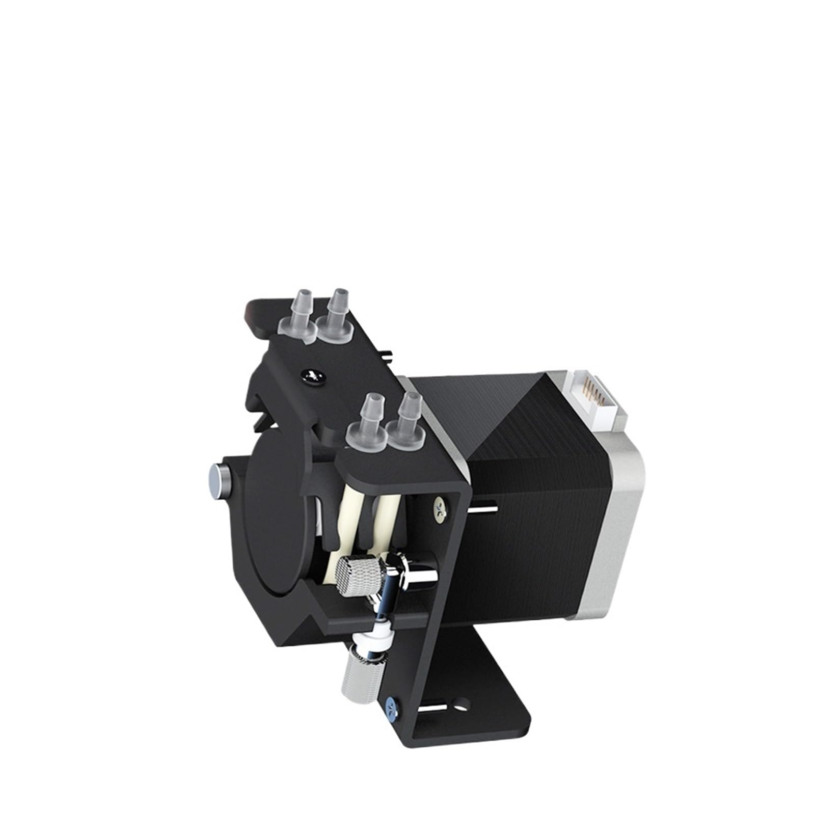 Bomba peristáltica micro de 24 V, bomba de agua pequeña, motor paso a paso, bomba de bombeo de alta presión, frecuencia variable, bomba autocebante de 12 V(B02-6-12)
