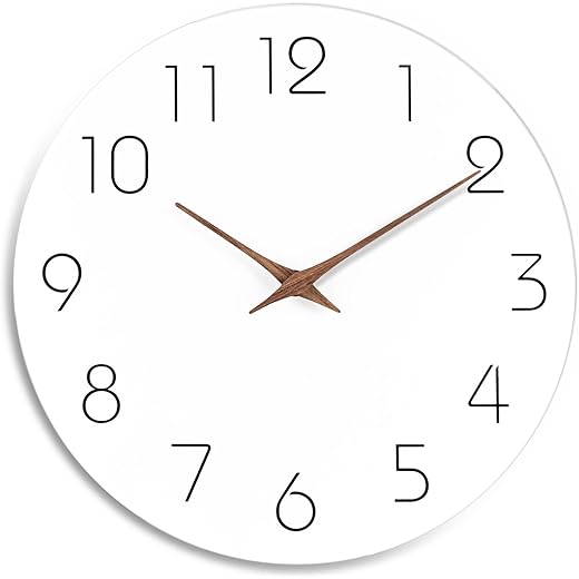 Mosewa 10 Inch Silent Wall Clock