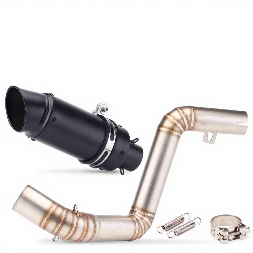 Amazon.co.jp: FIRECARP バイクマフラー, スリップオンサイレンサー