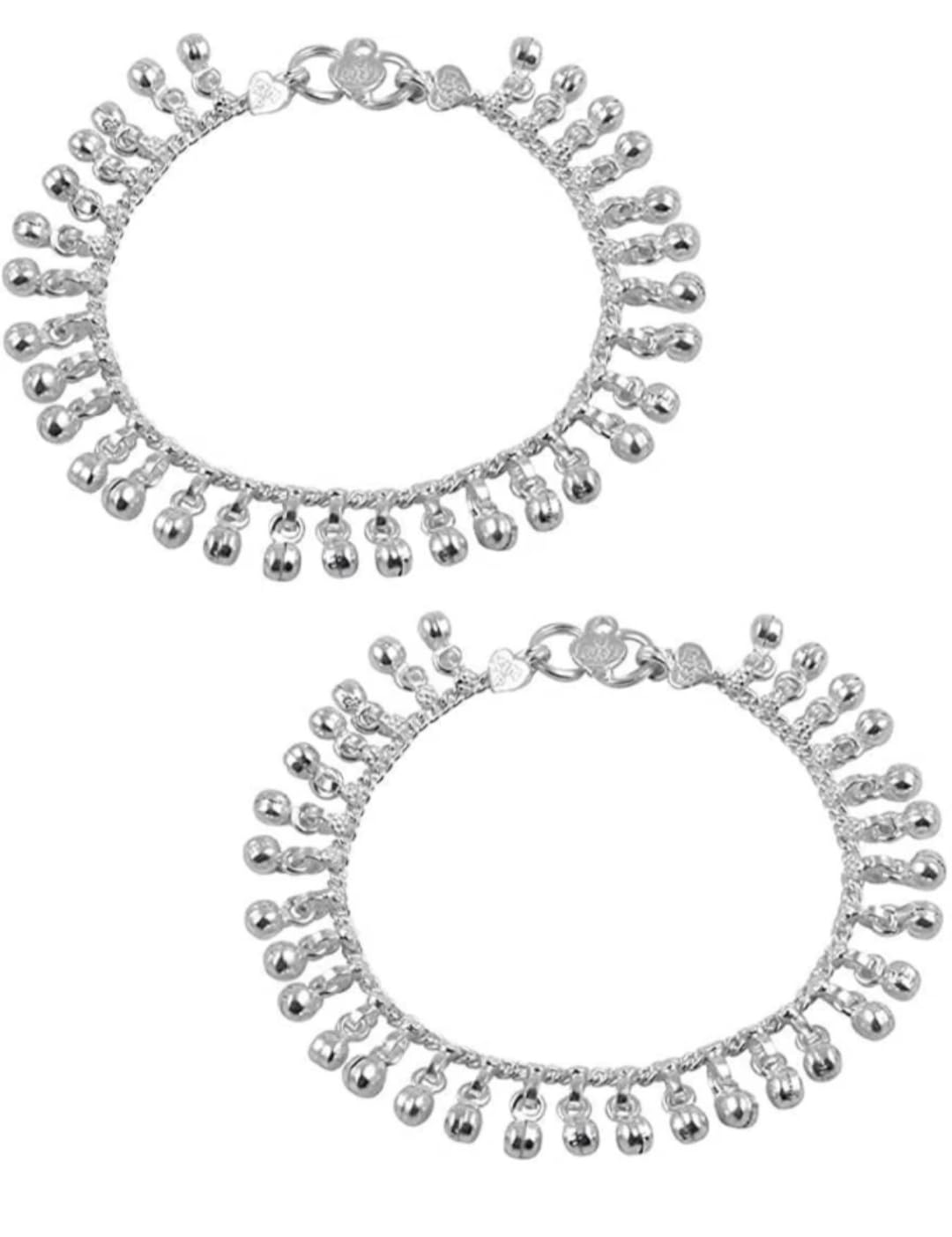 Pooja jewellery Original silver ghunroo payal baby 0-1 years girls (B0D2D2R1R1) Amazon Price History, Amazon Price Tracker