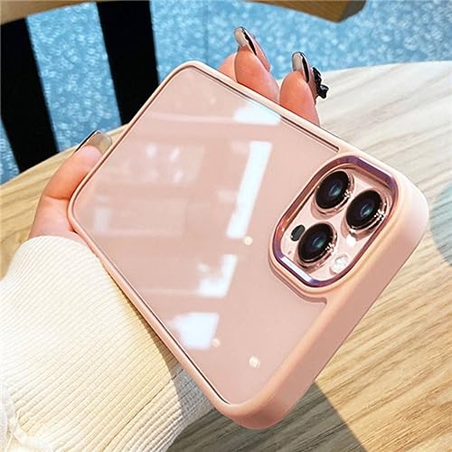 Coque antichoc en silicone rose pour iPhone 14 Plus protège objectif en métal au quotidien