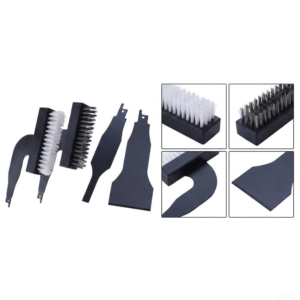 Set 4 Piezas para accesorios para sierra Recíproca, Raspador y Cepillo
