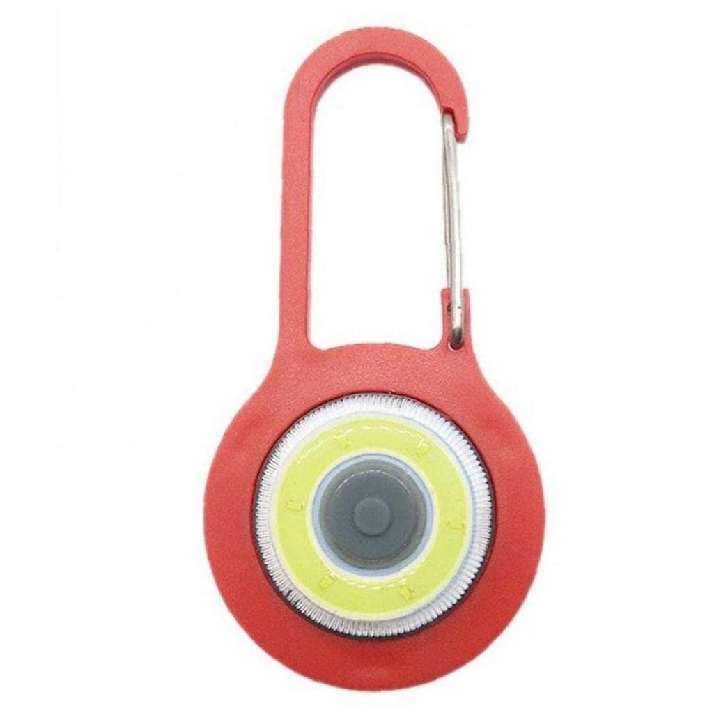Led Carabiner Portable Lantern Keychain Backpack Hanging Lamp Light for Night Walking Camping