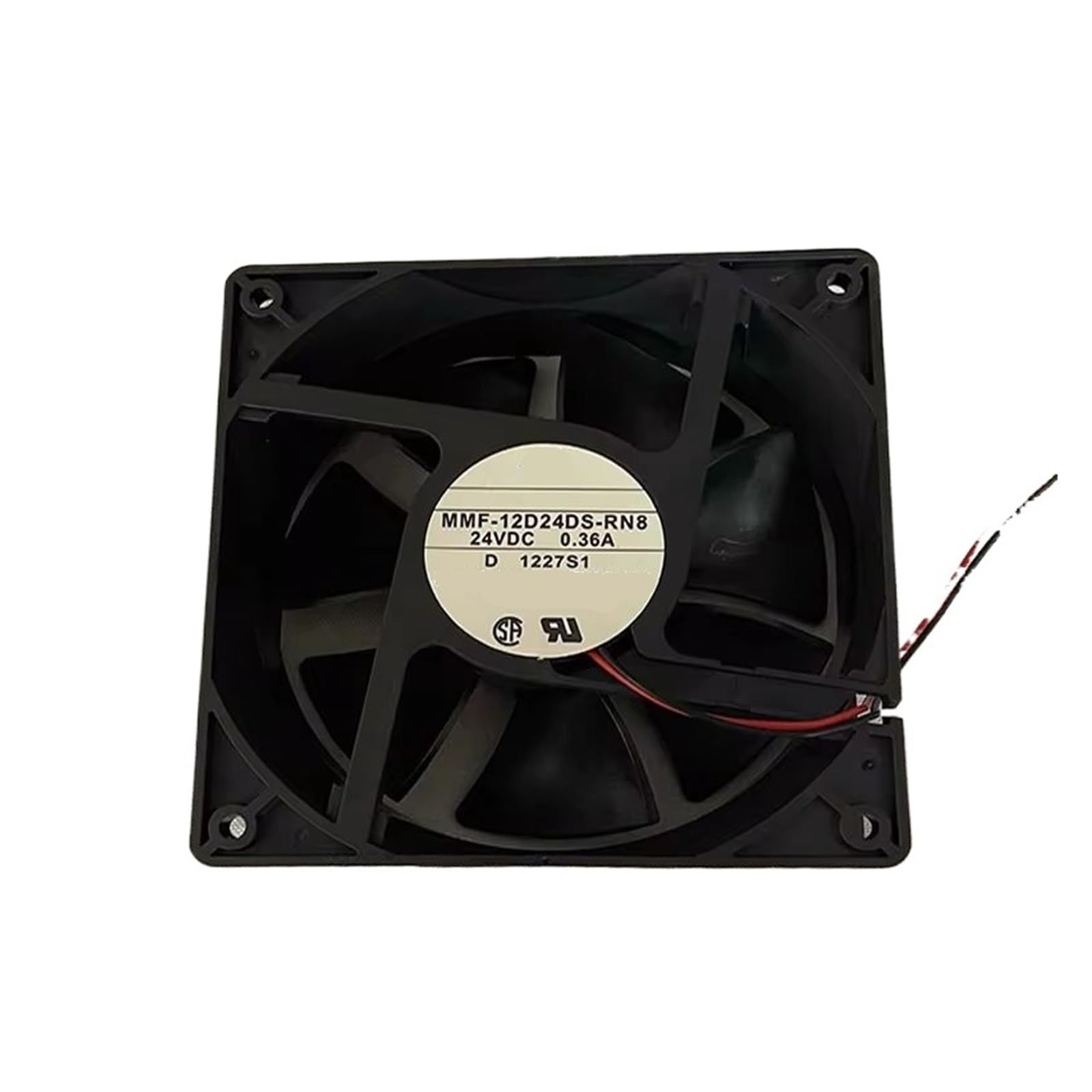 YMUGUEGH 12038mm MMF-12D24DS-RN8 24V 0.36A 2Wire Cooling Fan