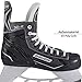 Bauer X-LS Men's Ice Skates for Ice Hockey, Ice Skates, Size 44.5 Stainless Steel Blades, Black, 44.5