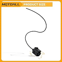 Vista 3 de MOTOALL Conector de sensor de presión de aceite con coleta 1J0 973 081 para Audi para Volkswagen 98-2016