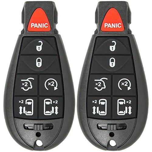 Keyless2Go Replacement Keyless Remote Fobik Key Fob for Vehicles That Use M3N5WY783X (2 Pack)