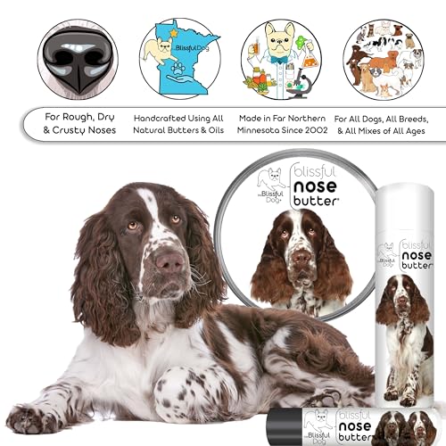 Image of The Blissful Dog Springer Spaniel Unscented Nose Butter, 0.50-Ounce