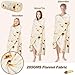 RAINBEAN 71IN Burritos Double Sided Blankets Adult Size, Tortilla Blanket for Kids, Cool Stuff Gifts for Man and Boys, Novelty Food Wrap Blanket, Taco Blankets for Birthday Gifts White Elephant