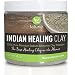 La Lune Naturals Aztec Indian Healing Bentonite Clay with 10 Recipe eBook, 16 oz