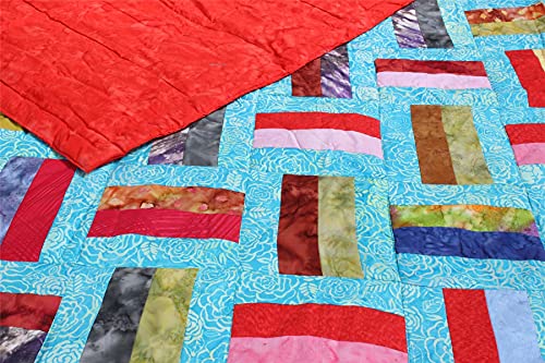 Colcha batik LoudElephant acolchada para transformar habitaciones sosas en espacios con alma 4