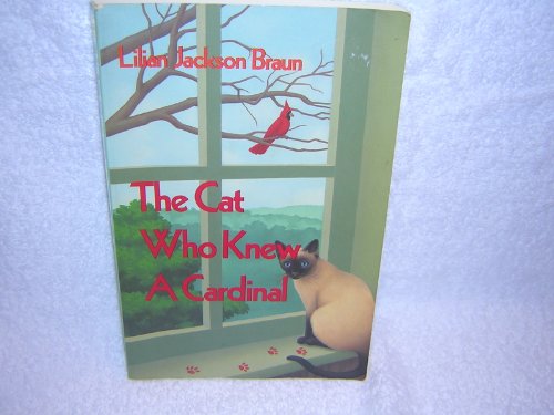 The Cat Who Knew a Cardinal (Thorndike Press La... [Large Print] 0816152799 Book Cover