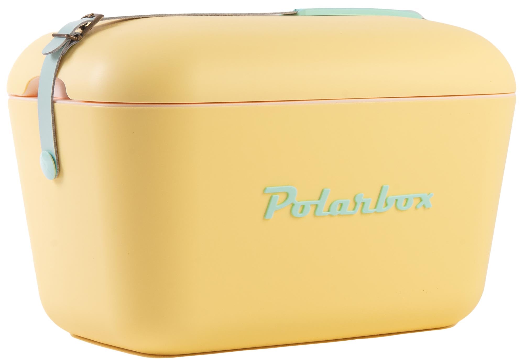Polarbox 12L Cool box, Ice Box, Large Cool Box, For Picnics, Beach, Camping, Garden, Cool Storage Box - Yellow Cyan Pop