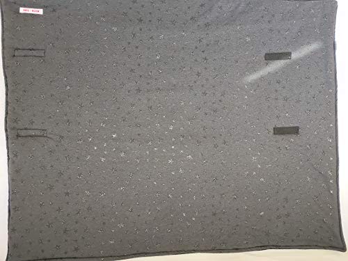 Chancelière universelle en coton Moon-Bebe pour couffin et nacelle noir