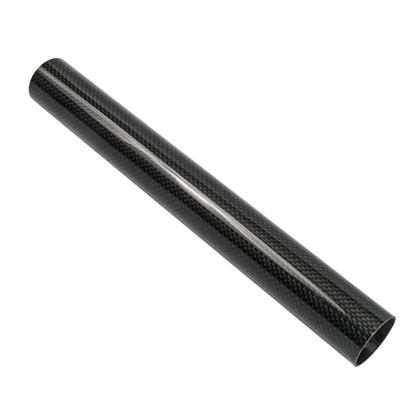 Tubo de fibra de carbono Barras huecas de fibra de carbono, tubo de carbono de alta resistencia para impresoras 3D/aviones RC/quadcópteros, longitud y grosor personalizados(48x44x1000MM)