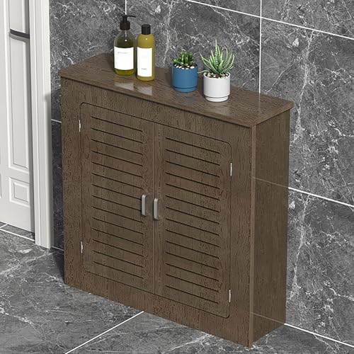 Étagère de radiateur moderne blanche 50cm avec rangement et blindage de couloir