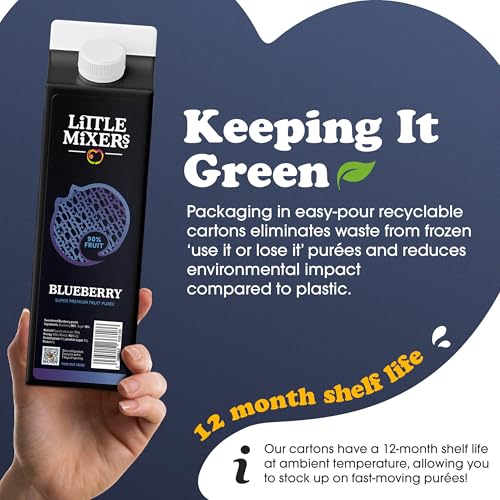 Purchase Little Mixers Super Premium Blueberry Puree – Enrich Your Cocktails, Desserts, & Smoothies Today! Purchase Little Mixers Super Premium Blueberry Puree - Enrich Your Cocktails, Desserts, & Smoothies Today! – LITTLE MIXERS