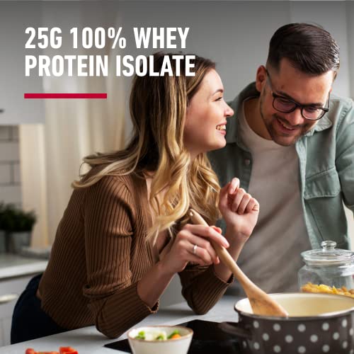Image of Isopure Zero Carb 100% Whey Protein Isolate Powder - 7.5 lbs, 3.4 kg (Strawberries & Cream), 25g Protein per serve, Lactose-Free, Gluten-Free, Vegetarian protein for Men & Women.
