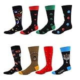 Absolute Stores Men's Holiday Socks Pack- 8 Pairs
