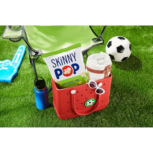 Image of SkinnyPop Popcorn, Avocado Lime, Whole Grain Snack, Dairy-Free Snack, 4.4oz Bag