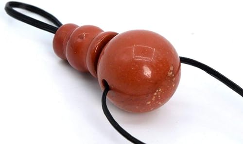 Perfect Beeds Store - Cuentas de gurú de jaspe rojo de 0.394 pulgadas, 3 agujeros, piedras preciosas naturales, cuentas, fabricación de joyas,