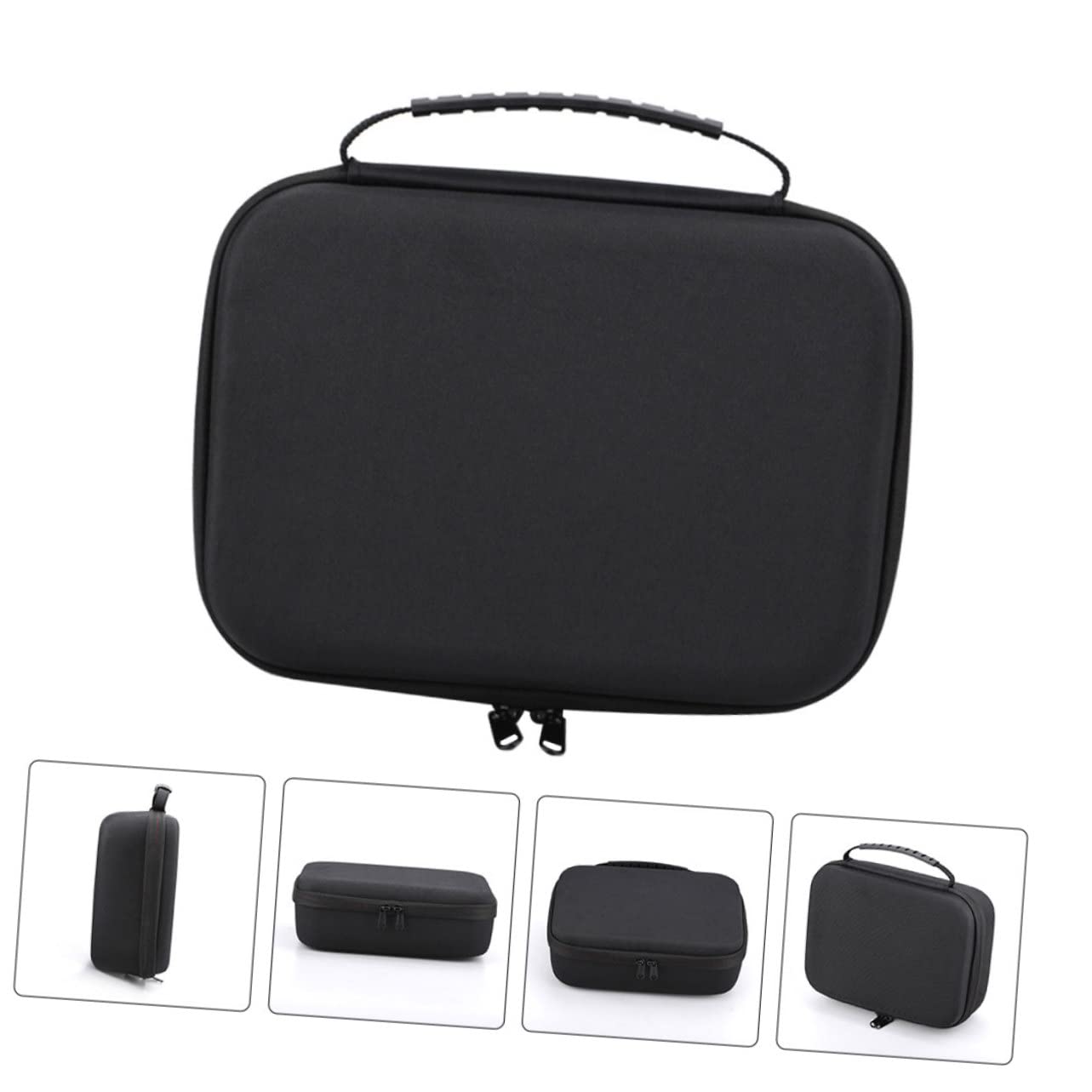 Bolsa Organizadora de Cables para Viaje, Negro, Oxford y Nylon