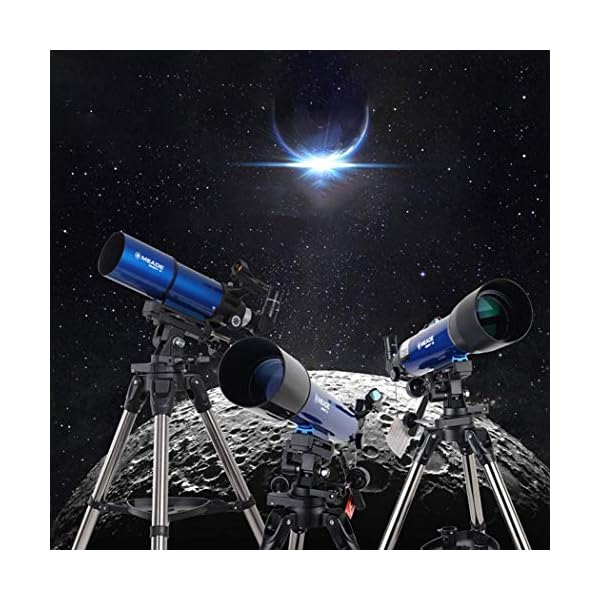 RHANA Teleskop Astronomisches professionelles Stargazing Hd Hochleistungs-Nachtsicht-Weltraumteleskop mit Stativ, Prisma… – Bild 7
