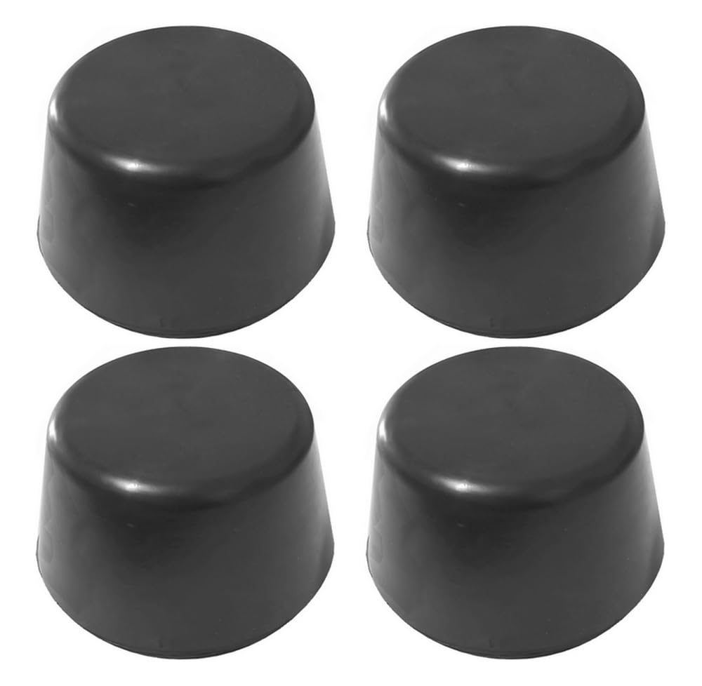Drive Design Kit 4 Pezzi TAMPONI Rotondi Ponti SOLLEVATORI - Gomma Extra Forte - Supporti, spessori specifici per Auto elettriche