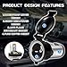 MLAHUIER 1PC Cigarette Lighter Socket, 12V Car Cigarette Lighter Adapter Power Socket with Extension Cable, Universal Waterproof Power Outlet Socket Replacement for Car Truck