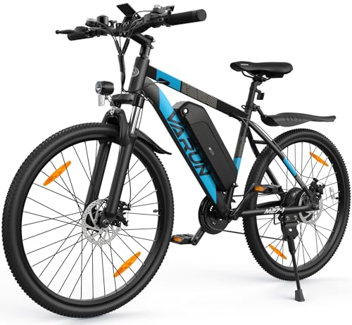 Varun 27.5 Bicicleta Eléctrica De Montaña Con Batería Desmontable 48v 13ah, Motor 250w, 21 Velocidades Bici Eléctrica De Resistencia 55-100km Azul Varun 27.5 Bicicleta Eléctrica De Montaña Con Batería Desmontable 48v 13ah, Motor 250w, 21 Velocidades Bici Eléctrica De Resistencia 55-100km Azul