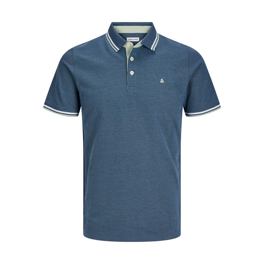Jack & Jones Men's Bleu Polo Paulos 3XL