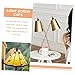 DOITOOL 12pcs Antique Lamp Finial Knobs for Lamp Shade Decoration Easy to Install Light Knob Accessories for Home Hotels and More Adds Personality and Artistic Touch
