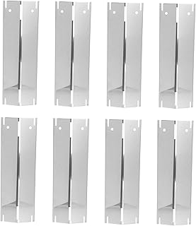 YARNOW 8 Pçs Grelha Placa Quente Para Chapa De Fogão Para Grelha A Gás Grelha Grelha Queimador Escudo Substituição Grelha Placa De Calor Peças De Reposição Placas De Isolamento De Fogão