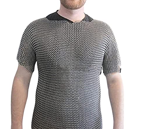 Chainmaille Medieval Shirt Knight Armor - Medieval Reenactment - LARP Costume Armor - Armor