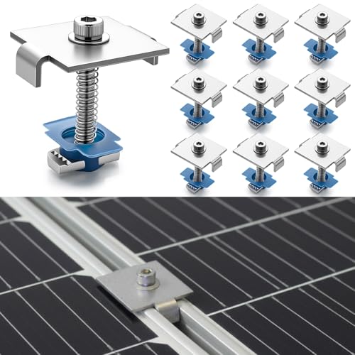Solar Panel Mounting Clamps Kit