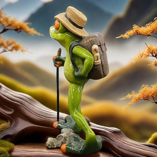 Figurine de grenouille de table : idée cadeau originale pour déco de maison - 7