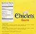 Chiclets Gum (2-piece per package), 200-Count Packages
